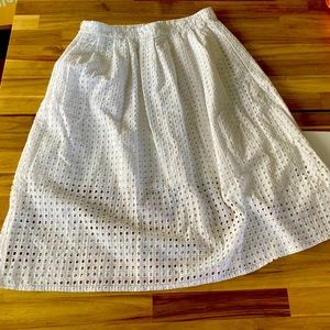 Zara Basics high rise skirt